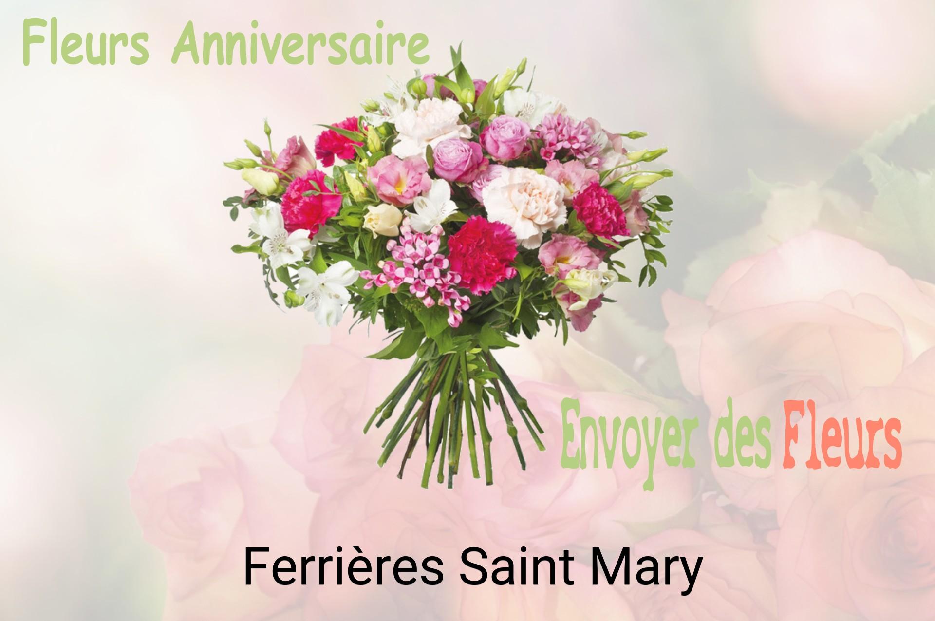 Bouquet de fleurs d’anniversaire livré à Ferrières-Saint-Mary
